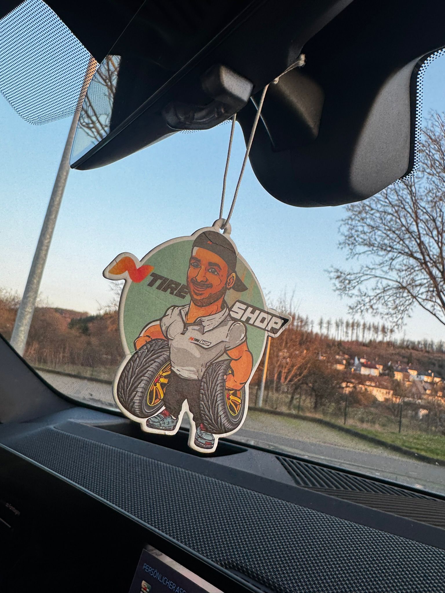 Duftbaum mit Logo Referenz Reifenhandel