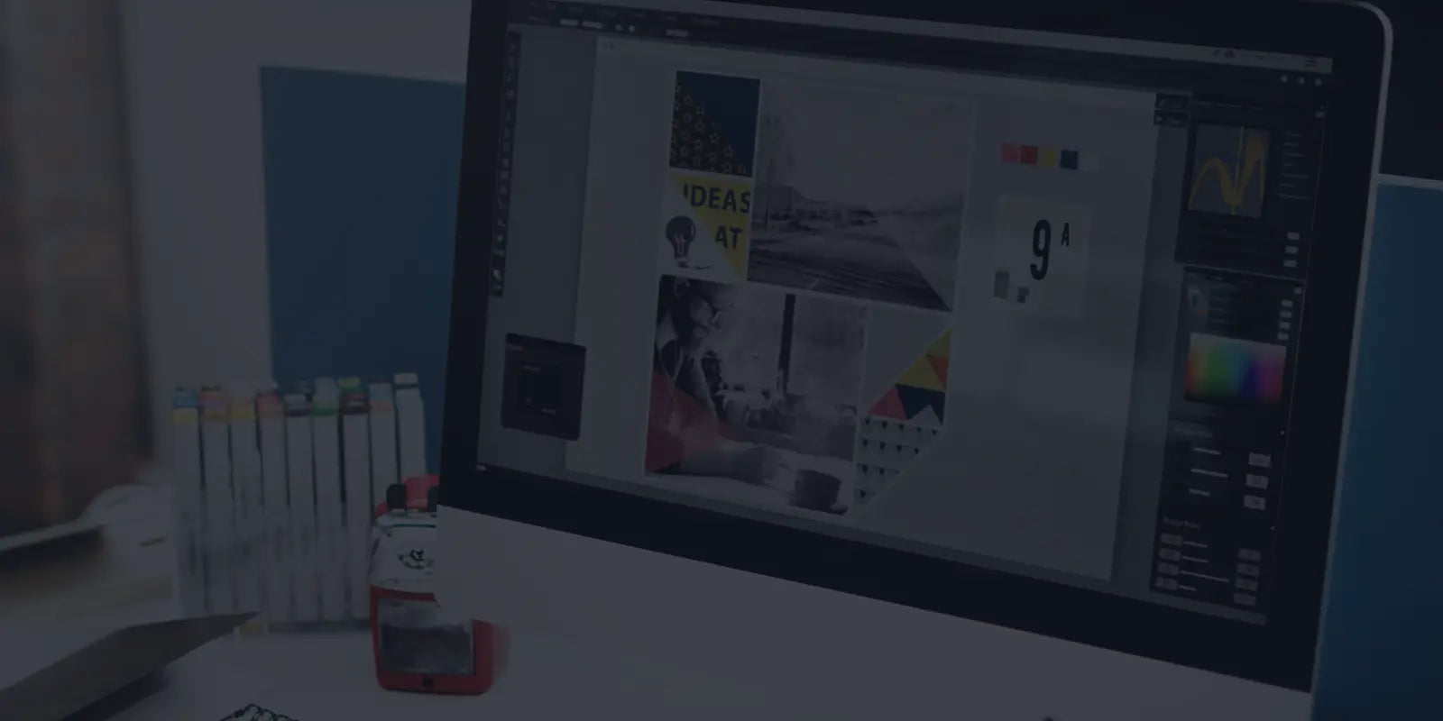 Grafik und Designservice Hintergrund